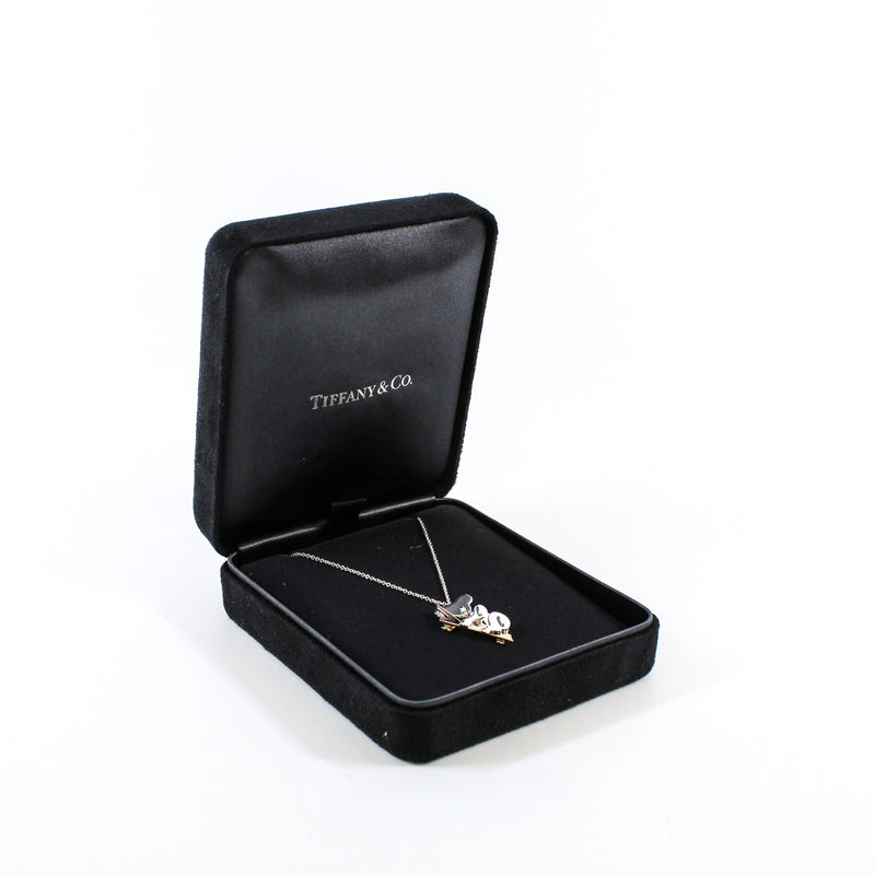 save the wild koala pandent necklace in silver mix rg  rrp925 - L'UXE LINK