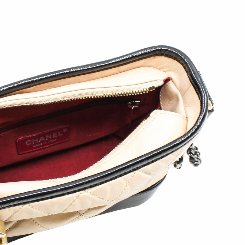 gabrielle mediium beige black ghw seri 25 - L'UXE LINK