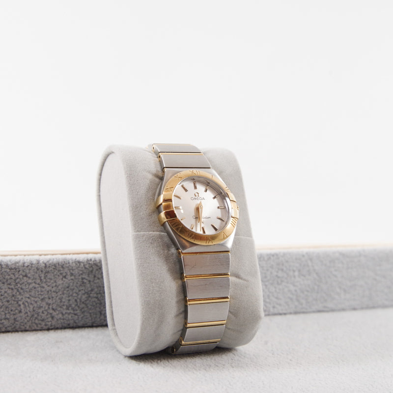 Constellation Lady Steel/Yellow Gold 25MM MOP  91212606 - L'UXE LINK