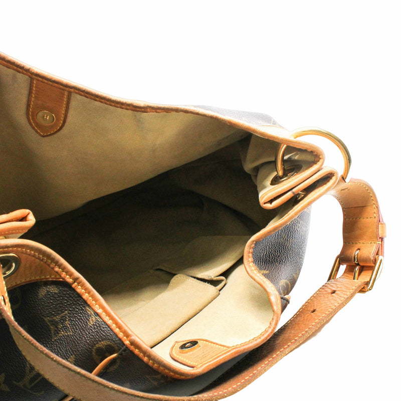 Galliera Cloth Hobo Bag Monogram - L'UXE LINK