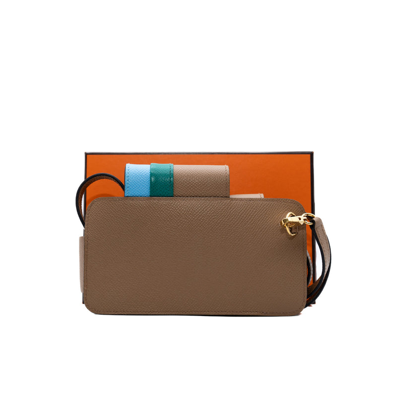 hermesway phone case in chai/green/blue