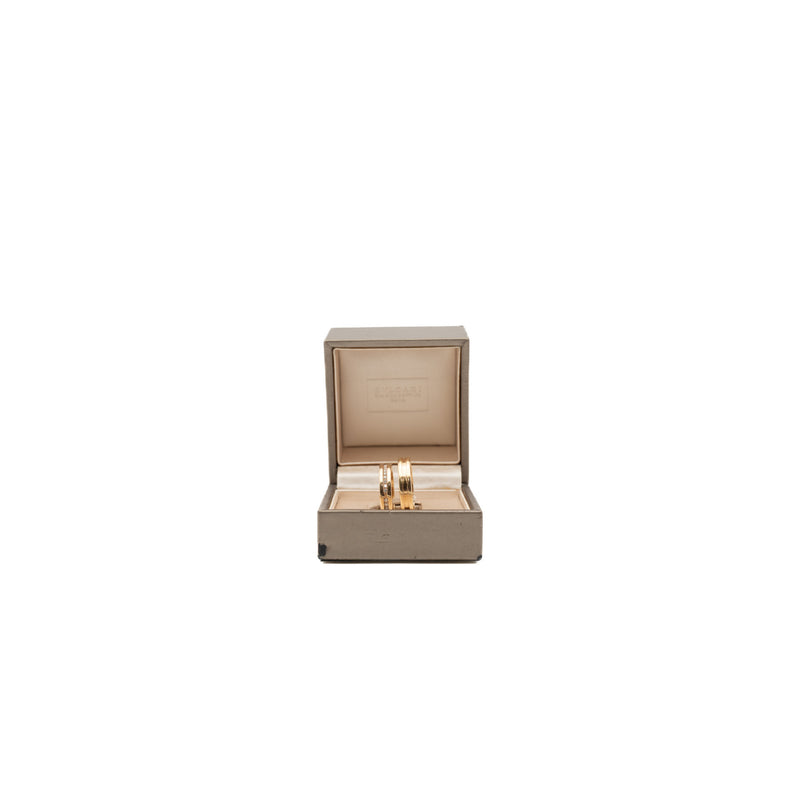 b zero 1 diamond weding ring in 18 rg #55 - L'UXE LINK