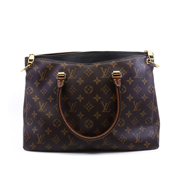 pallas medium in monogram mix black