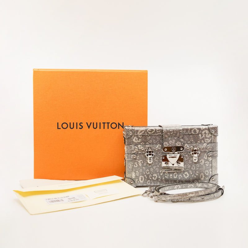 petite malle gray lizerd phw - L'UXE LINK