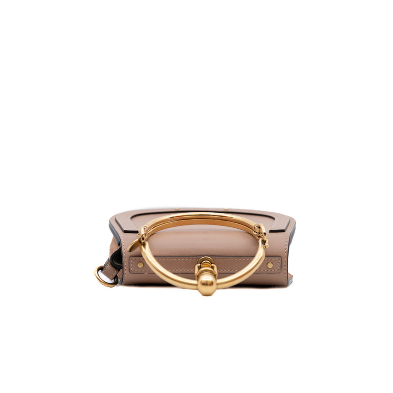 nile crossbody bag in leather beige ghw - L'UXE LINK