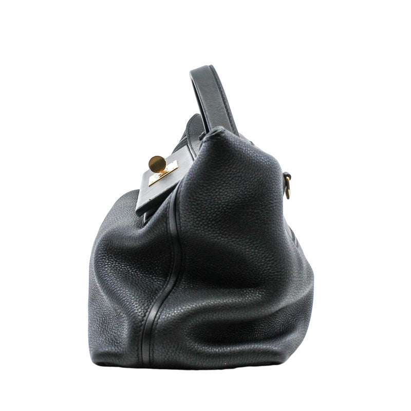 2424 small tc leather black ghw
