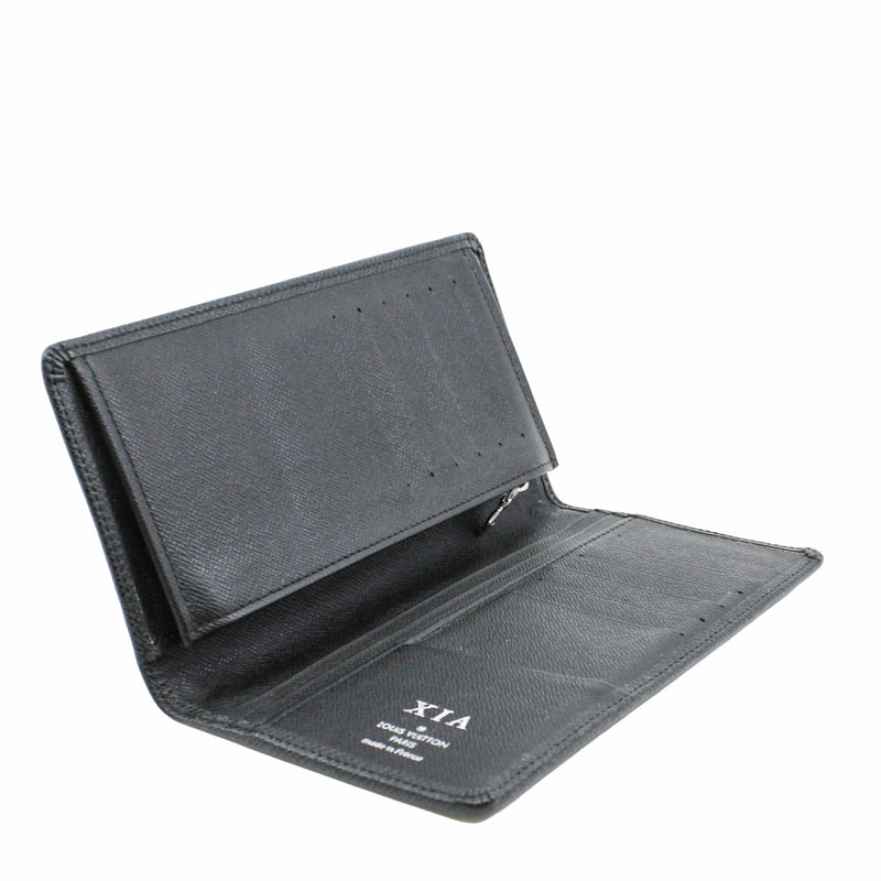 men wallet black shw - L'UXE LINK