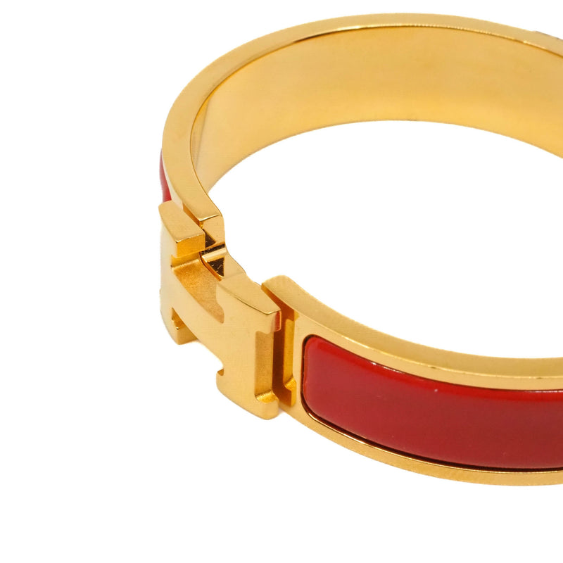 clic h bangle red ghw - L'UXE LINK