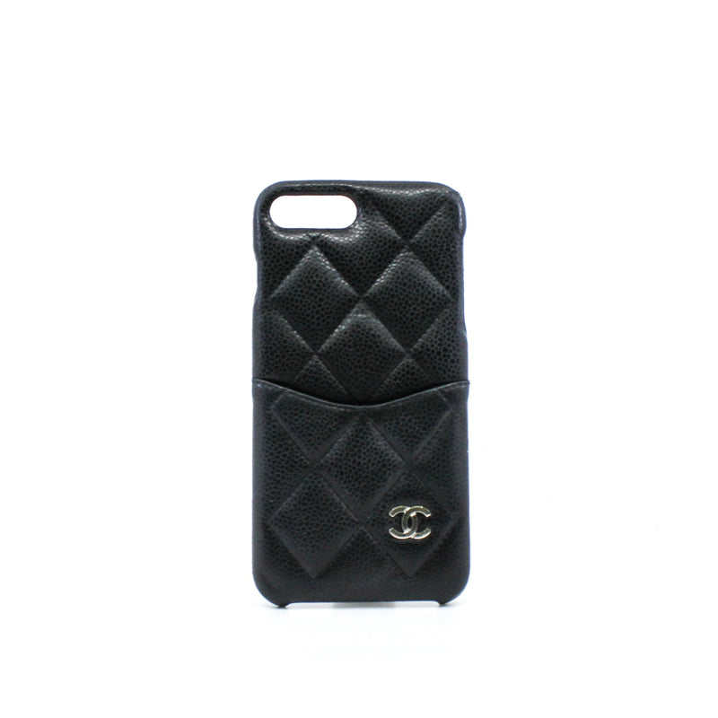 phone case leather black – L'UXE LINK