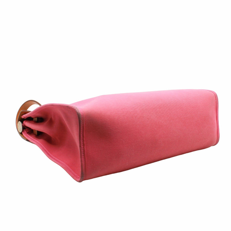 herbag 31cm fabric pink phw - L'UXE LINK
