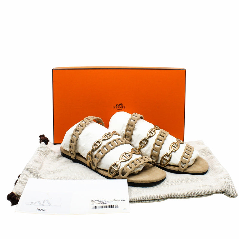 sandle farandole beige #35 - L'UXE LINK