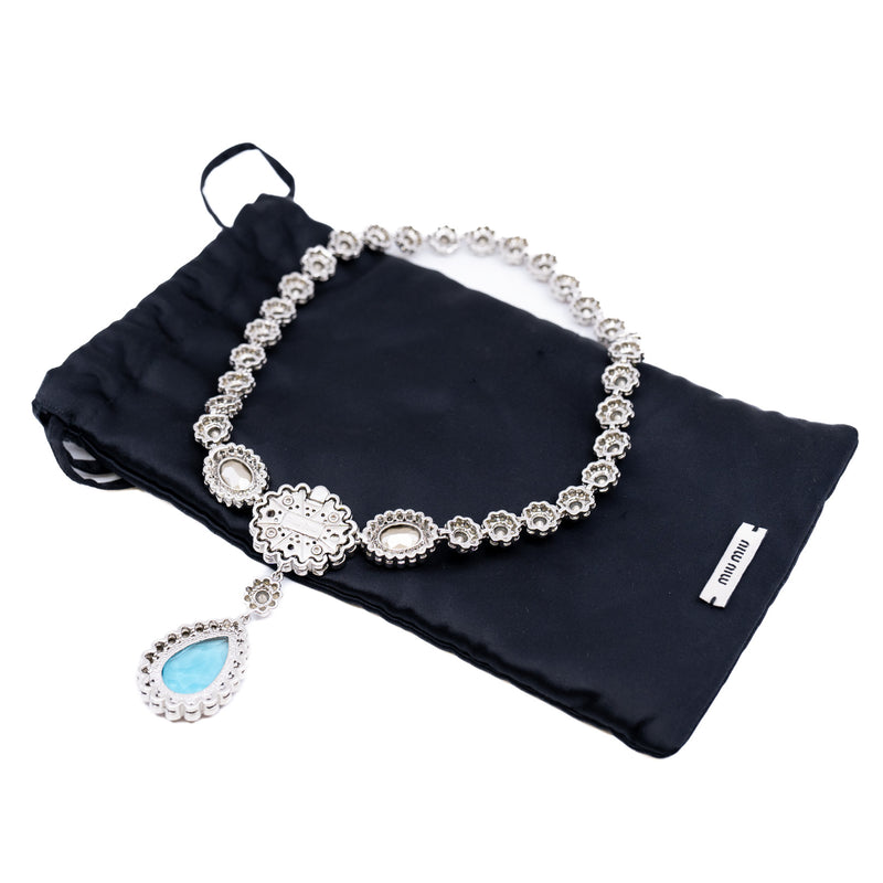colourful crystals necklace - L'UXE LINK