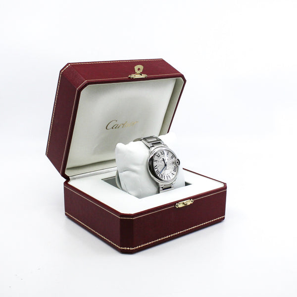 BALLON BLEU DE CARTIER WATCH 40MM, AUTOMATIC MOVEMENT, STEEL rrp9500
