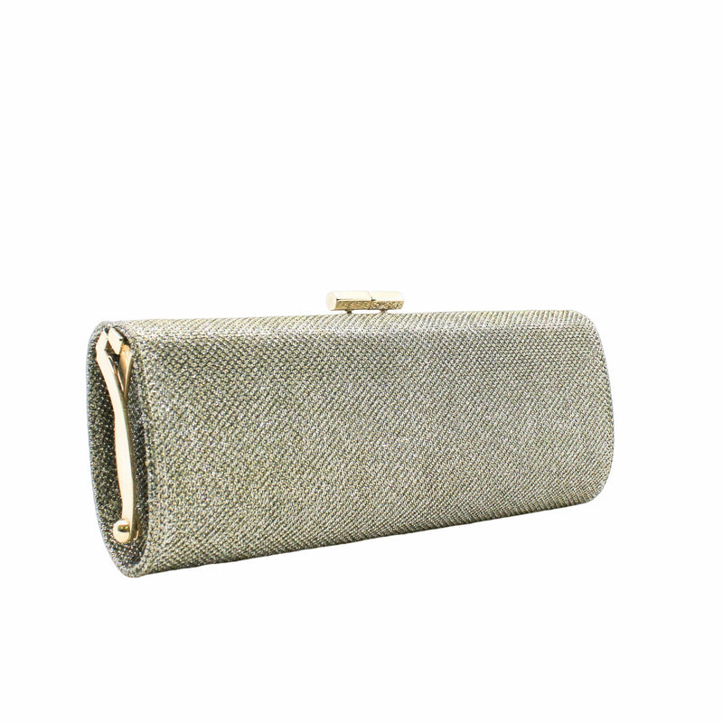 clutch small grey ghw - L'UXE LINK