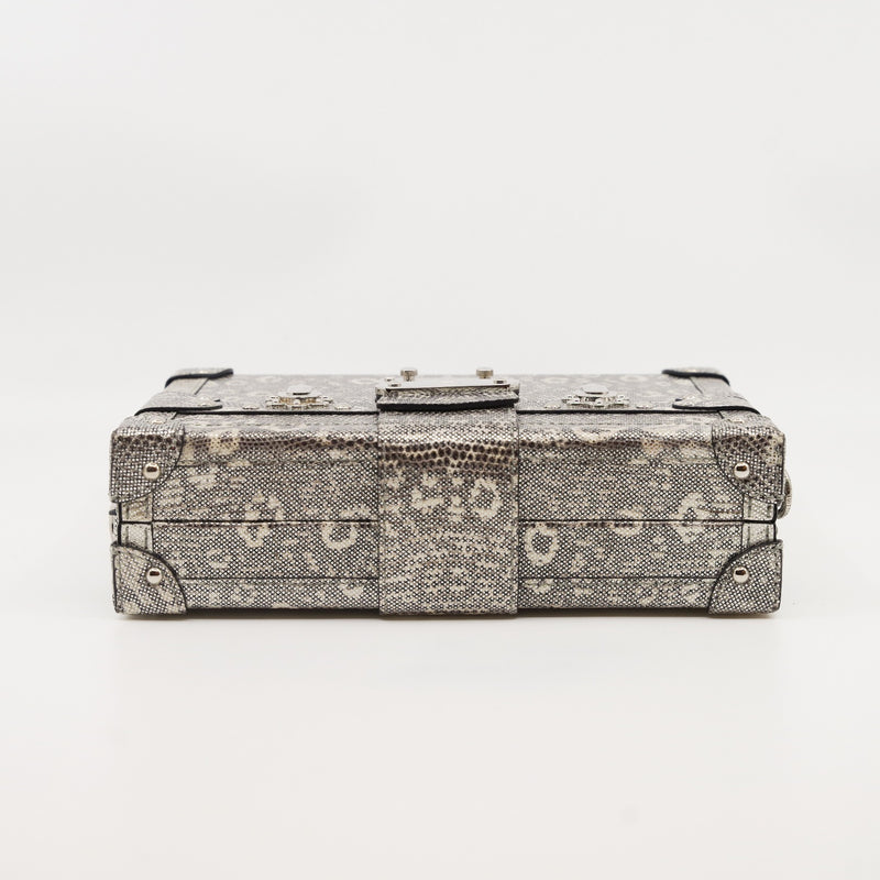 petite malle gray lizerd phw - L'UXE LINK