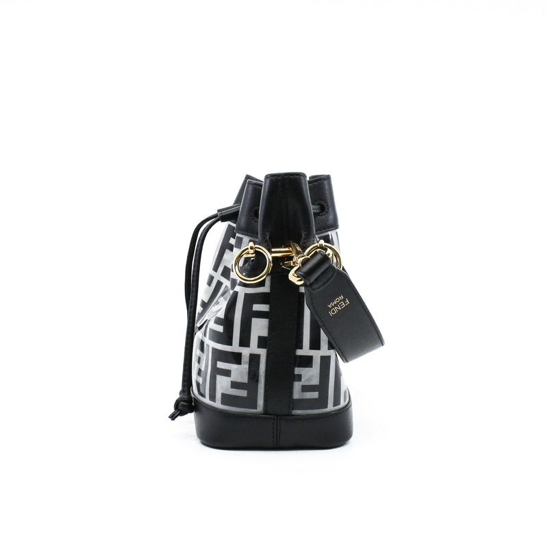 MON TRESOR MINI BUCKET BAG PVC  BLACK GHW - L'UXE LINK