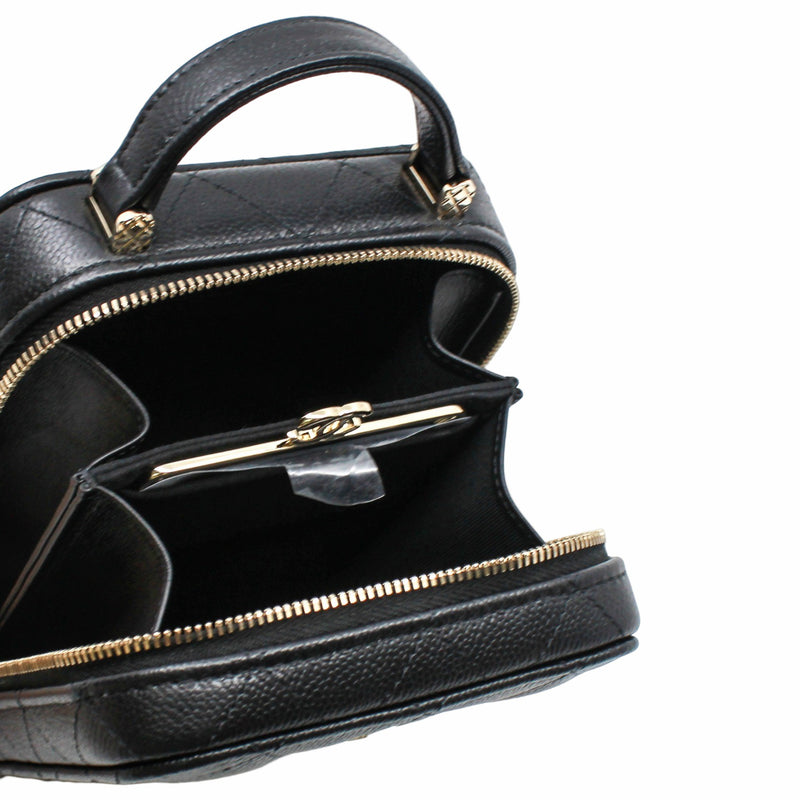 camera case with handle black caviar ghw aktpae72 - L'UXE LINK