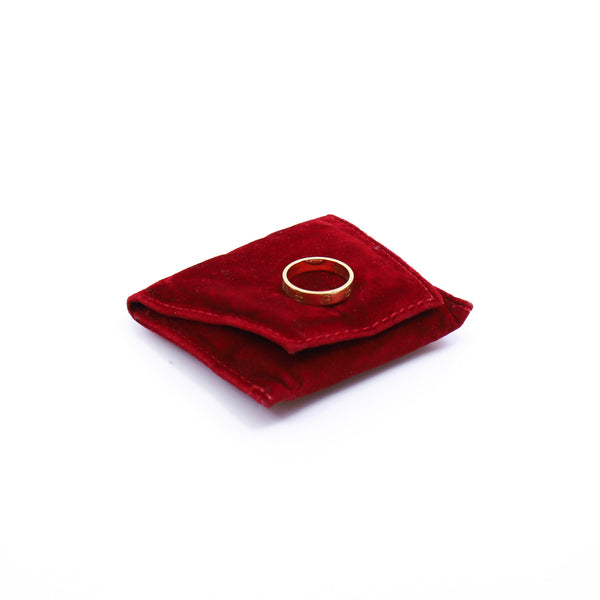 love ring in 18 yg #50 UD1827 - L'UXE LINK
