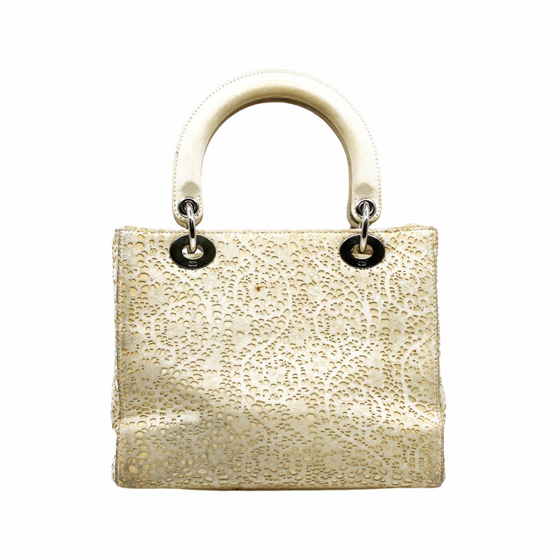 lady dior yellow and white holllow out phw - L'UXE LINK