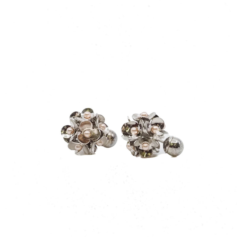 flower earring phw - L'UXE LINK