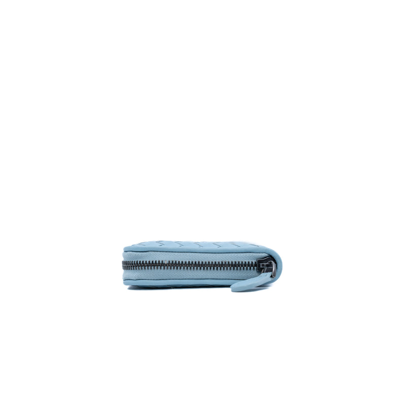 long wallet zippy blue
