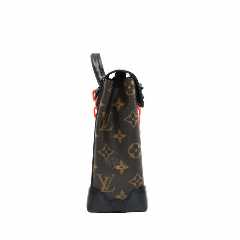 Zoom With Friends Steamer Bag Embellished Monogram Canvas XS