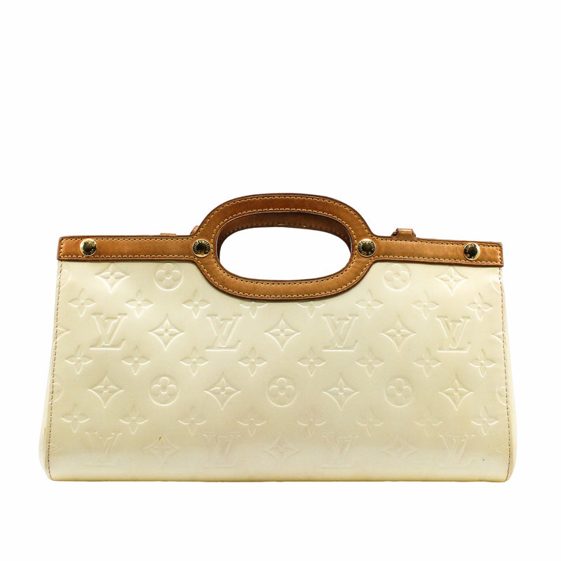 Roxbury Drive Handbag Monogram Vernis white GHW