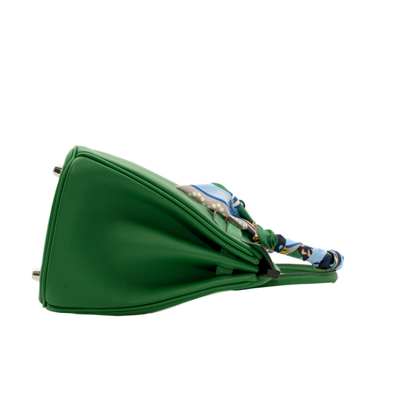 birkin 25cm swift 1L phw C stamp - L'UXE LINK