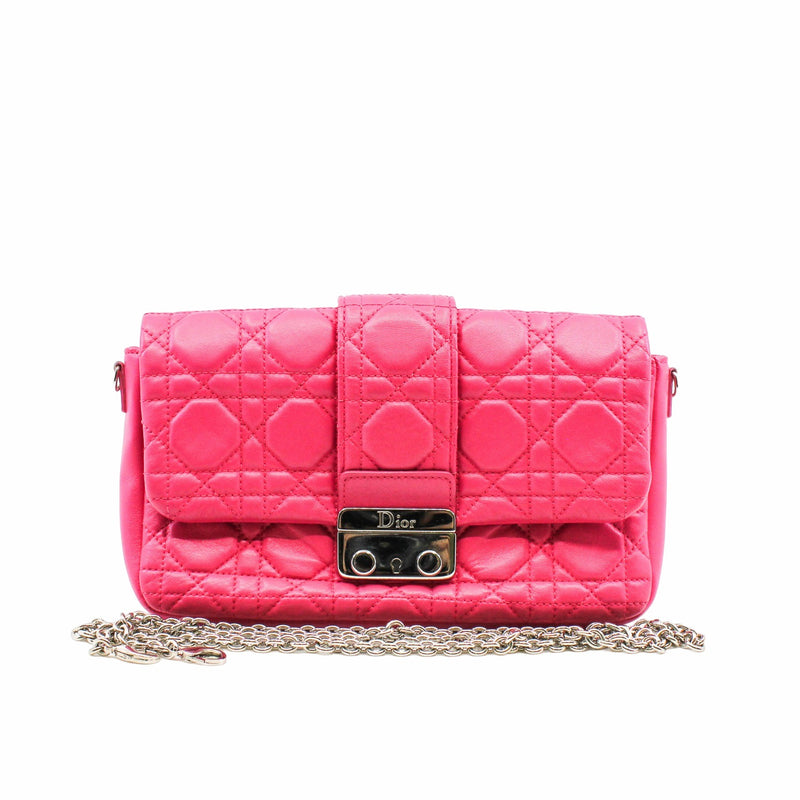 new lock mini  lamb skin pink phw