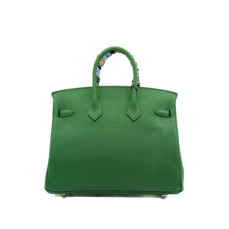 birkin 25cm swift 1L phw C stamp - L'UXE LINK