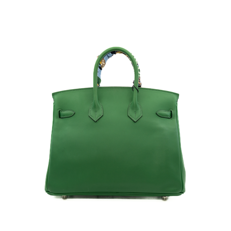 birkin 25cm swift 1L phw C stamp