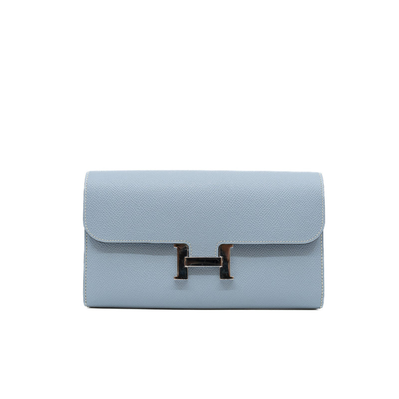 constance long wallet in blue phw p stamp