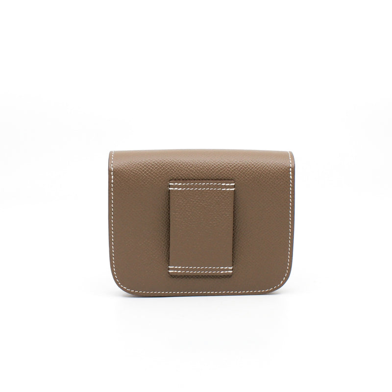 constance slim epsom etoupe ghw - L'UXE LINK