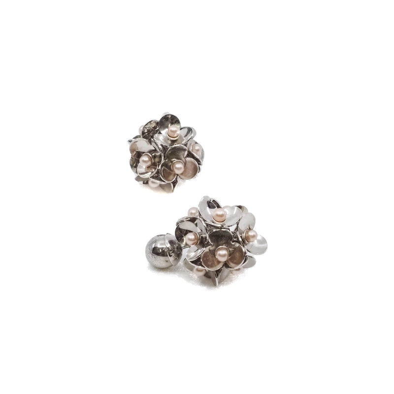 flower earring phw - L'UXE LINK
