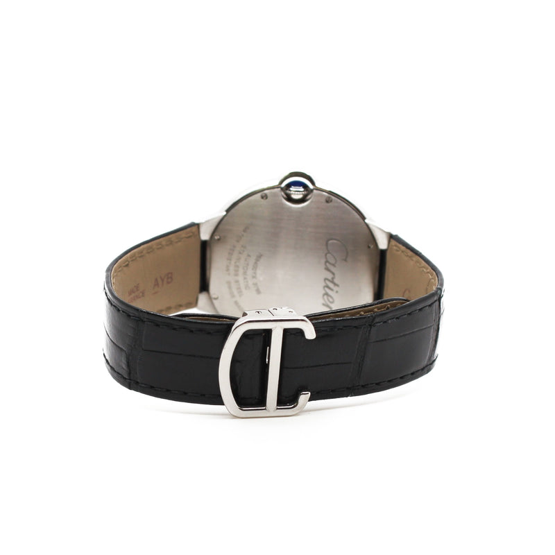 bollon watch steel with black band wsbb0026 - L'UXE LINK