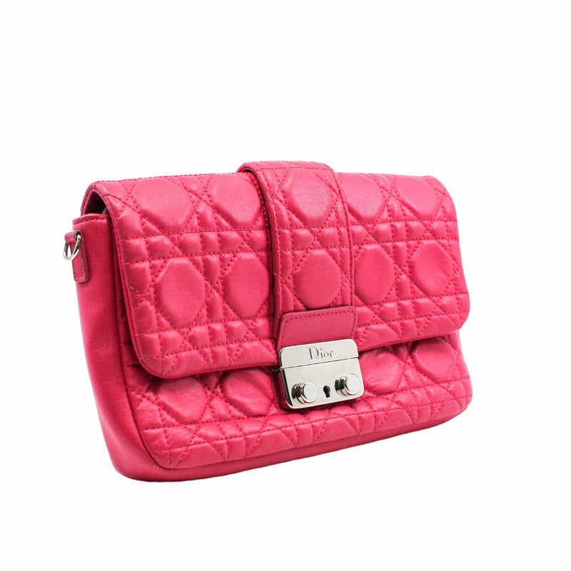 new lock mini  lamb skin pink phw