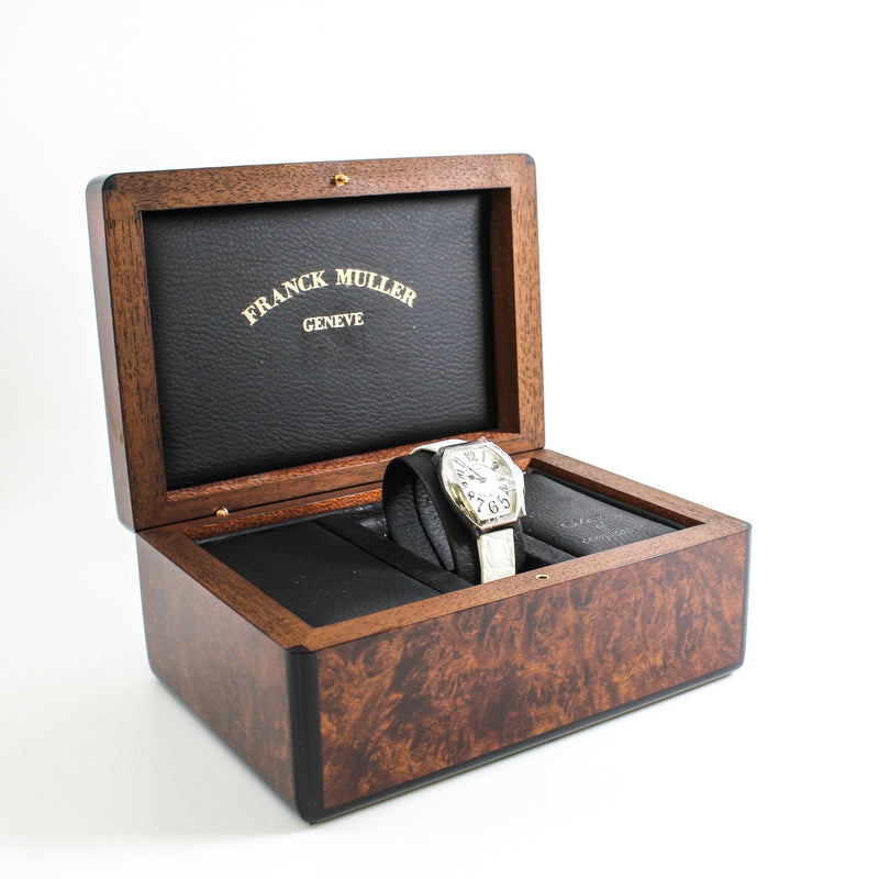 5002sqz steel with white band - L'UXE LINK