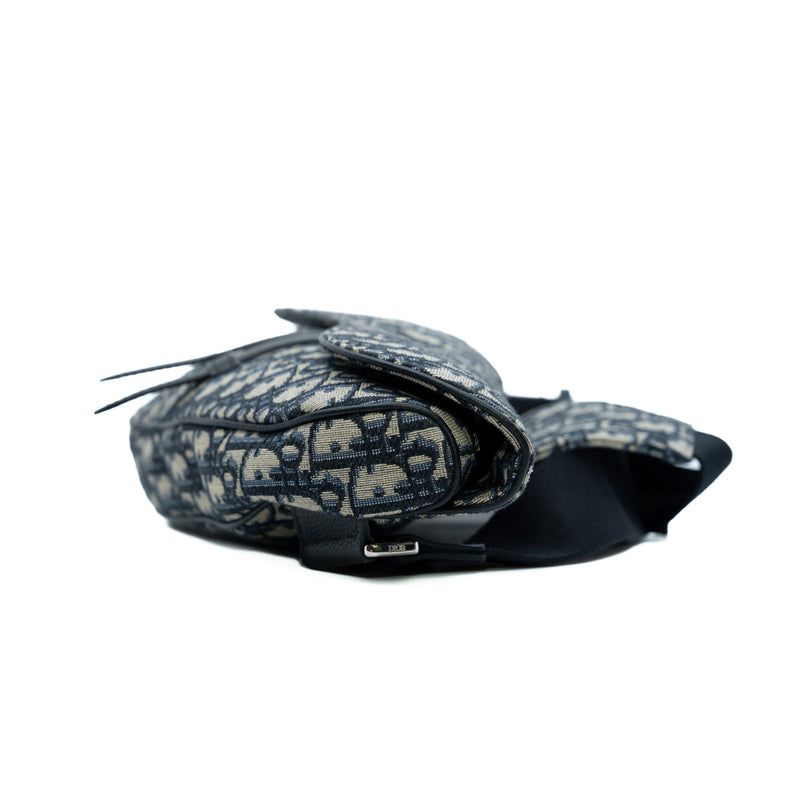 MM saddle in fabric blue #2020 - L'UXE LINK