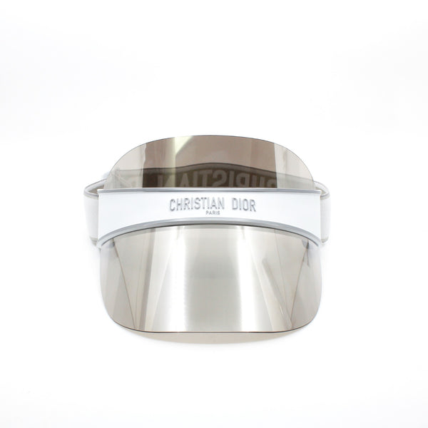 diorclub eyewear hat silver white