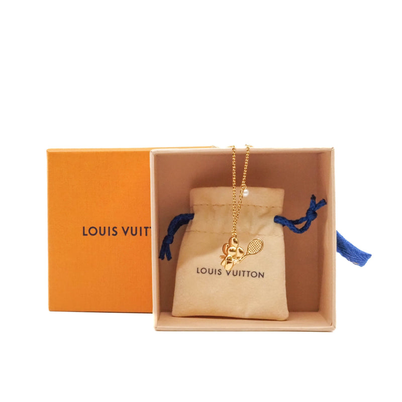 vivian badminton pearl necklace in ghw