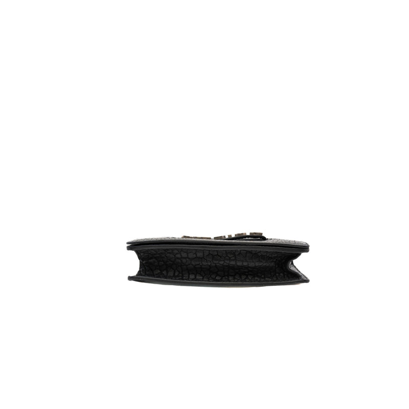 ja dior medium with Lacquer buckle in goat black phw