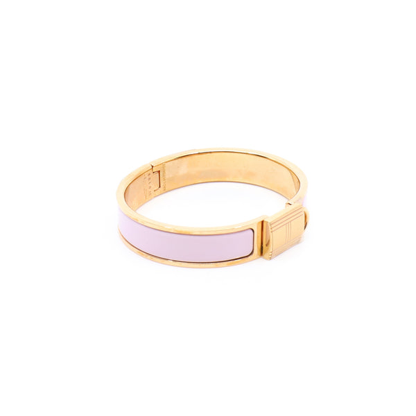 clic cadenas bangle rose pink with rghw