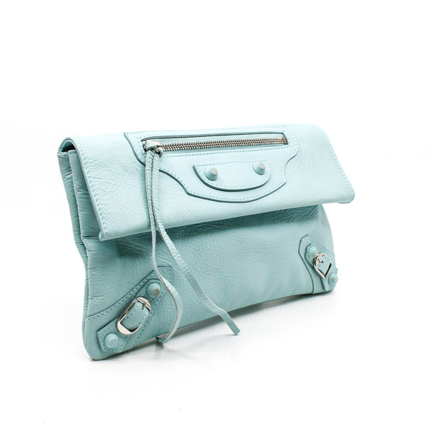 hand bag light blue phw - L'UXE LINK