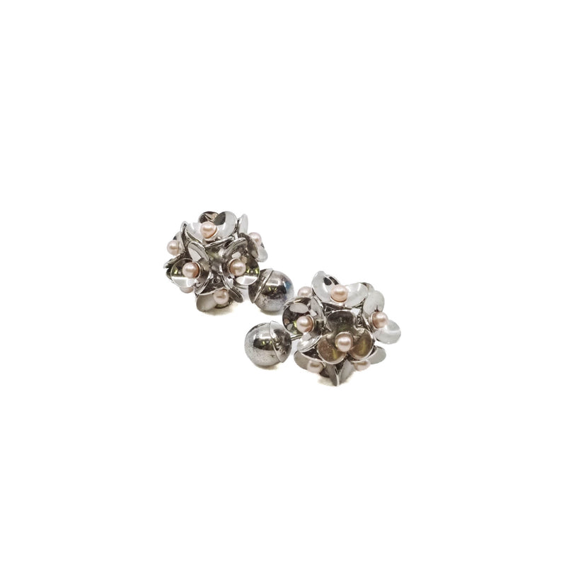 flower earring phw - L'UXE LINK