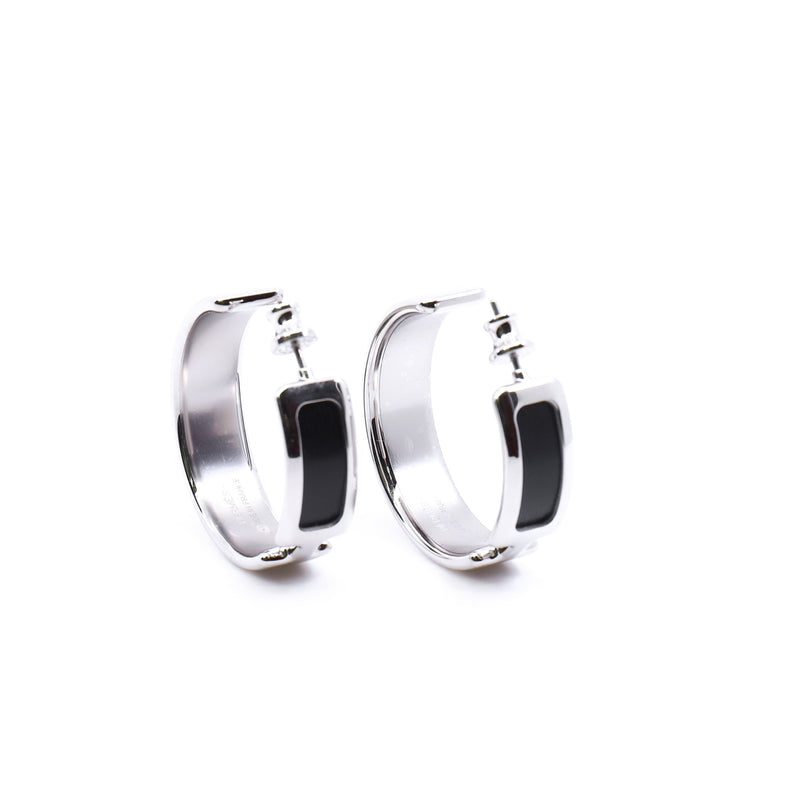 boucles d'oreilles earring in black phw - L'UXE LINK