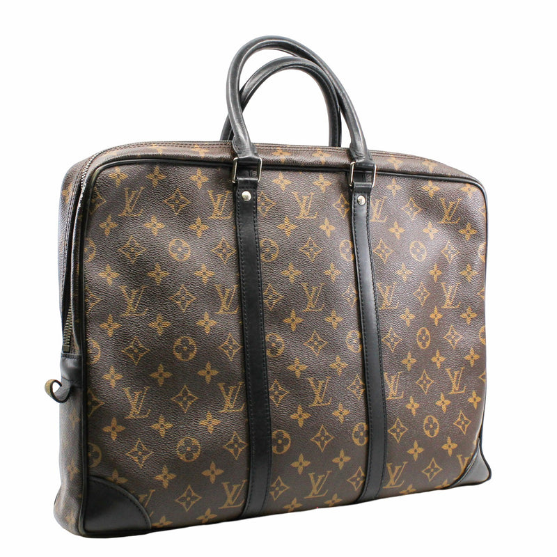 Porte-Documents Voyage Men Bag Fabric GHW - L'UXE LINK