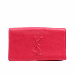 clutch leather rosepink  ghw - L'UXE LINK