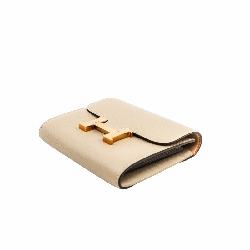constance compact wallet s2 epsom ghw X stamp - L'UXE LINK