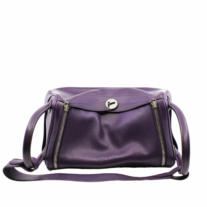 lindy 30 purple ghw P stamp - L'UXE LINK