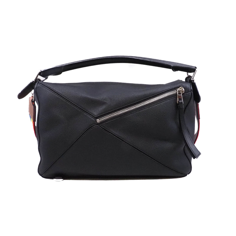large puzzle in calfskin black phw - L'UXE LINK